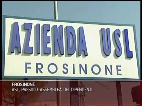 LAZIO TG: FROSINONE – ASL PRESIDIO ASSEMBLEA DEI DIPENDENTI