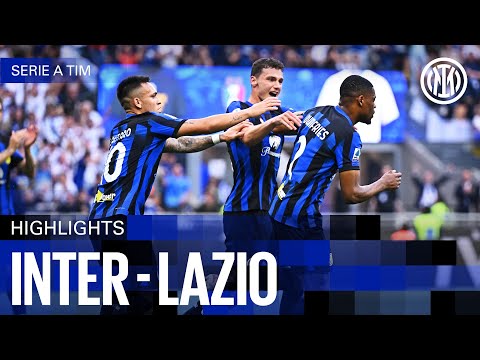 A SPECIAL DAY 🏆⭐⭐ | INTER 1-1 LAZIO | HIGHLIGHTS | SERIE A 23/24 ⚫🔵🇬🇧